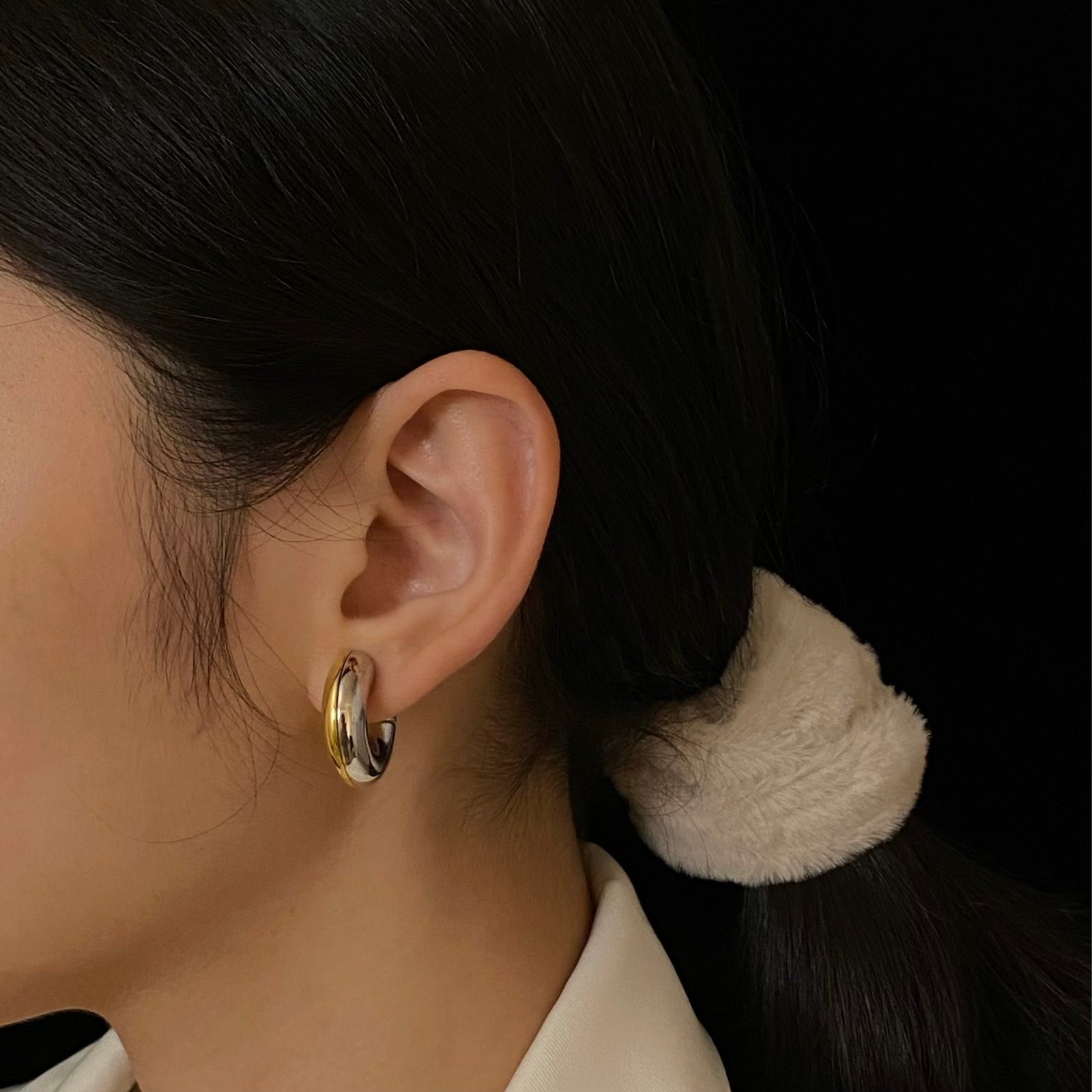Mix GS Hoop Earrings